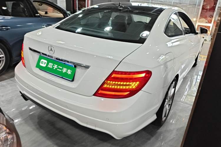 Used Mercedes-Benz C-Class 2013 C 180 Coupe Rear Right 45 Deg