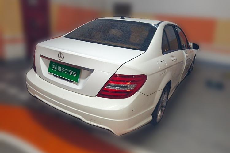 Used Mercedes-Benz C-Class 2013 C 180 Classic Grand Edition Rear Right 45 Deg
