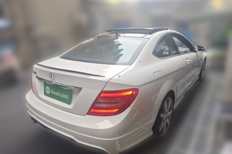 Used Mercedes-Benz C-Class 2013 C 180 Coupe Rear Right 45 Deg