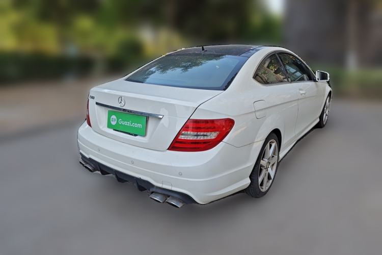 Used Mercedes-Benz C-Class 2013 C 180 Coupe Rear Right 45 Deg