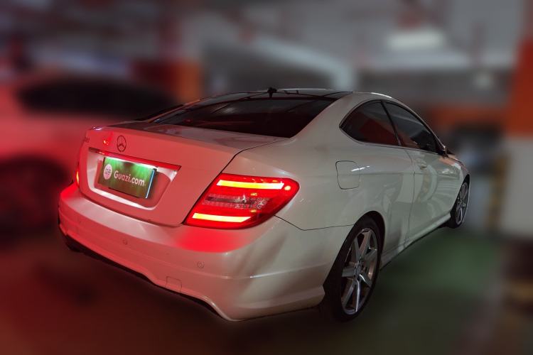 Used Mercedes-Benz C-Class 2013 C 180 Coupe Rear Right 45 Deg
