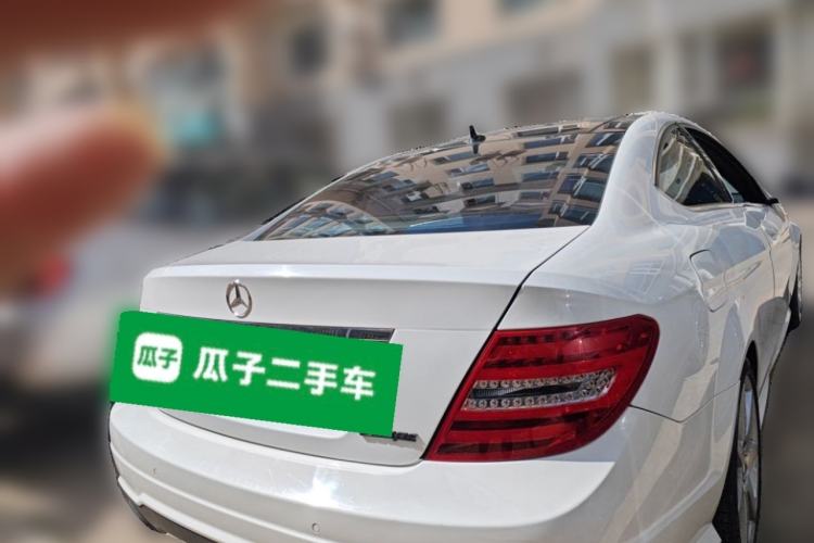 Used Mercedes-Benz C-Class 2013 C 180 Coupe Rear Right 45 Deg