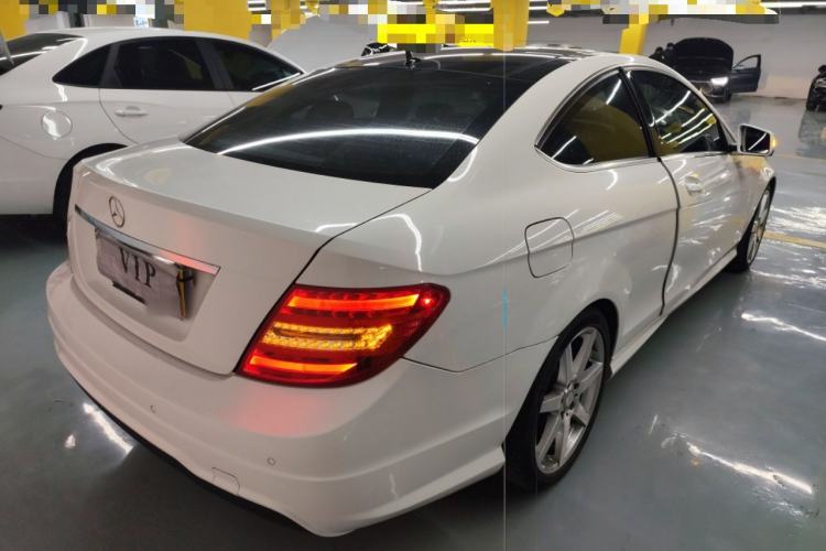 Used Mercedes-Benz C-Class 2013 C 180 Coupe Rear Right 45 Deg