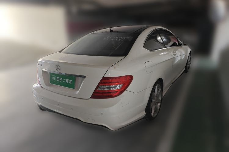 Used Mercedes-Benz C-Class 2013 C 180 Coupe Rear Right 45 Deg