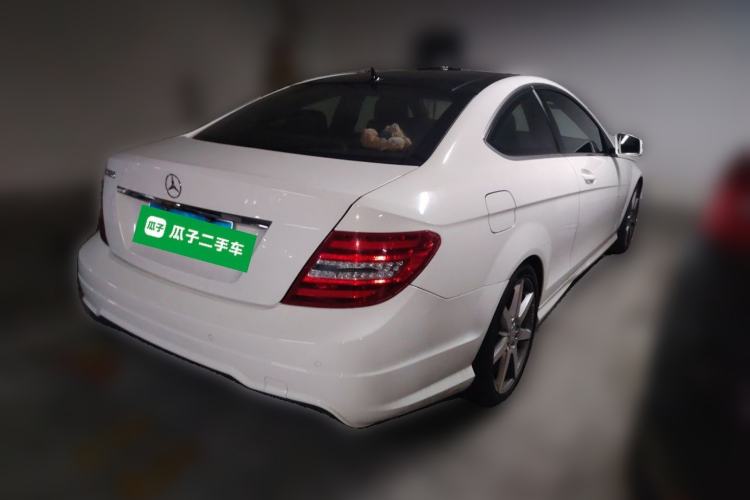 Used Mercedes-Benz C-Class 2013 C 180 Coupe Rear Right 45 Deg