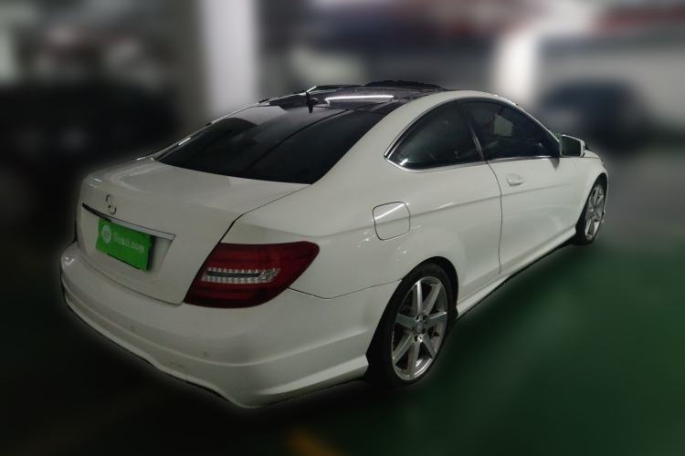 Used Mercedes-Benz C-Class 2013 C 180 Coupe Rear Right 45 Deg