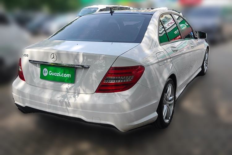 Used Mercedes-Benz C-Class 2013 C 180 Classic Grand Edition Rear Right 45 Deg