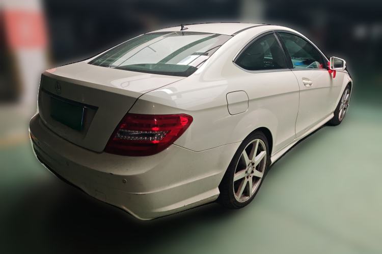 Used Mercedes-Benz C-Class 2013 C 180 Coupe Rear Right 45 Deg