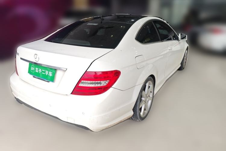 Used Mercedes-Benz C-Class 2013 C 180 Coupe Rear Right 45 Deg