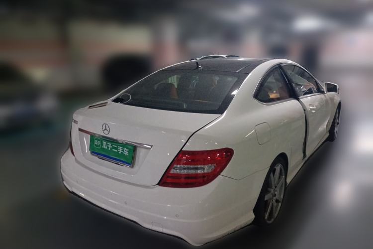 Used Mercedes-Benz C-Class 2013 C 180 Coupe Rear Right 45 Deg
