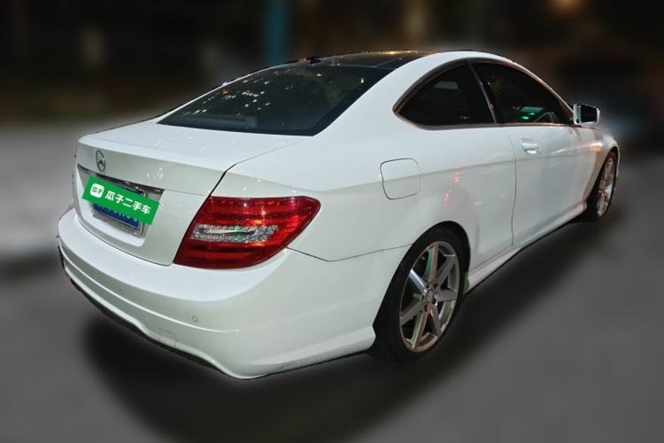Used Mercedes-Benz C-Class 2013 C 180 Coupe Rear Right 45 Deg