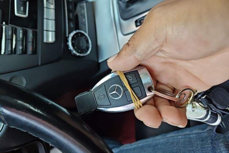 Used Mercedes-Benz C-Class 2013 C 180 Coupe Vehicle Key