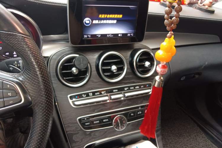 Used Mercedes-Benz C-Class 2015 C 180 L Sport Edition Audio And AC Panel