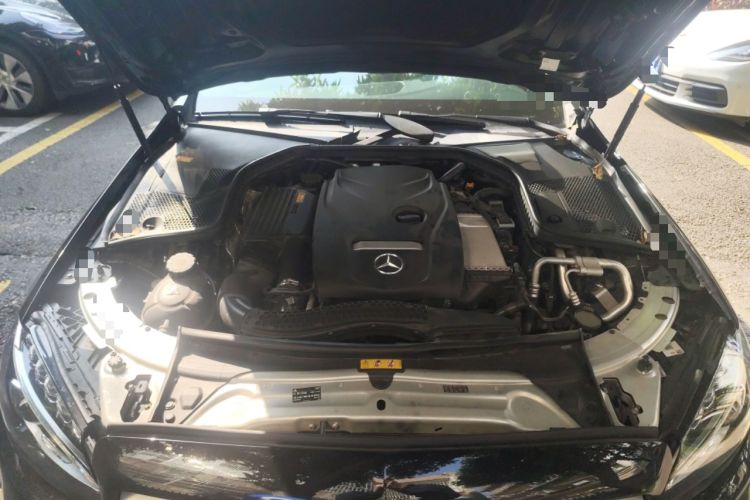 Used Mercedes-Benz C-Class 2015 Revised C 200 L Sport Edition Engine Bay