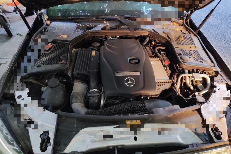 Used Mercedes-Benz C-Class 2015 C 200 L Engine Bay
