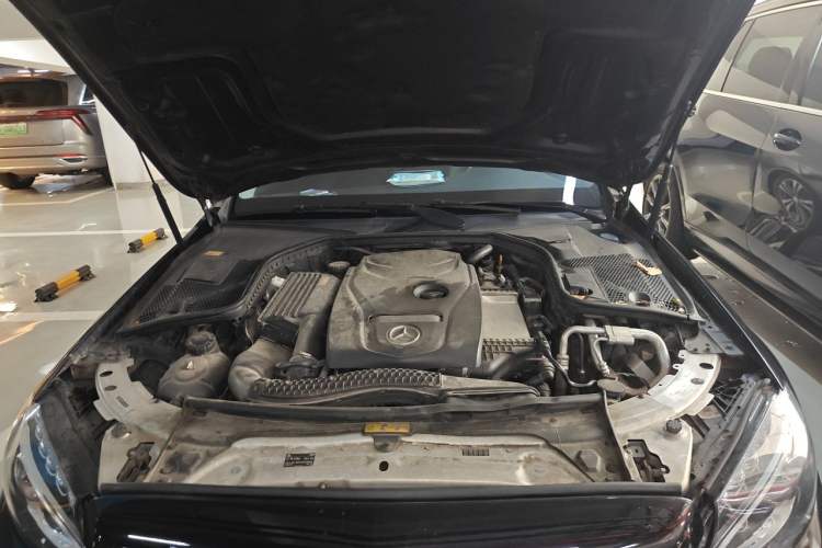 Used Mercedes-Benz C-Class 2015 Revised C 200 L Sport Edition Engine Bay