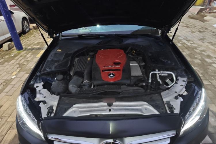 Used Mercedes-Benz C-Class 2015 C 200 station wagon Engine Bay