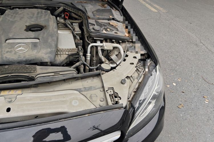 Used Mercedes-Benz C-Class 2015 Restyled C 180 L Sport Edition Engine Bay Left