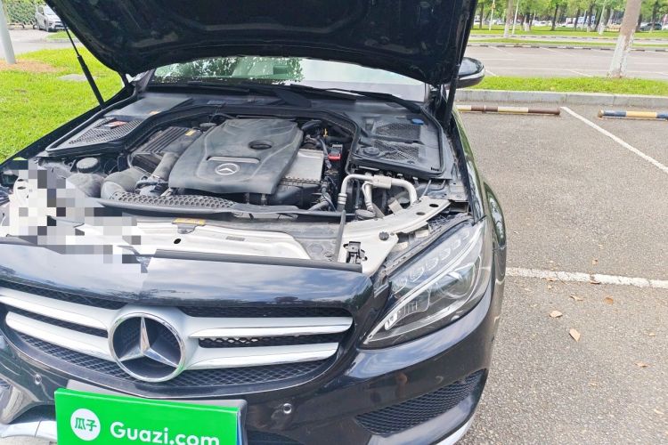 Used Mercedes-Benz C-Class 2015 C 200 L Sport Edition Engine Bay Left