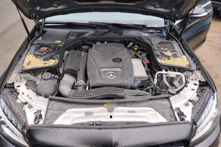 Used Mercedes-Benz C-Class 2015 C 200 L Sport Edition Engine Bay