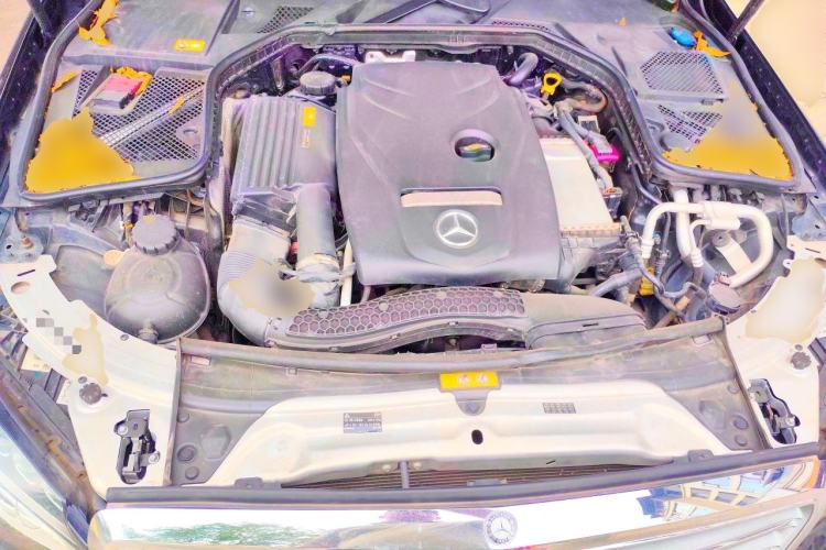 Used Mercedes-Benz C-Class 2015 C 200 L Engine Bay