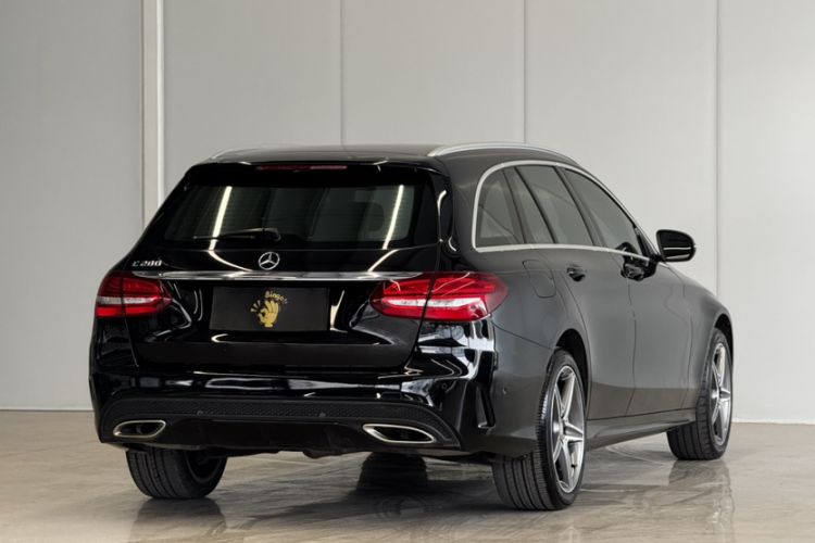 Used Mercedes-Benz C-Class 2015 C 200 station wagon Exterior 9