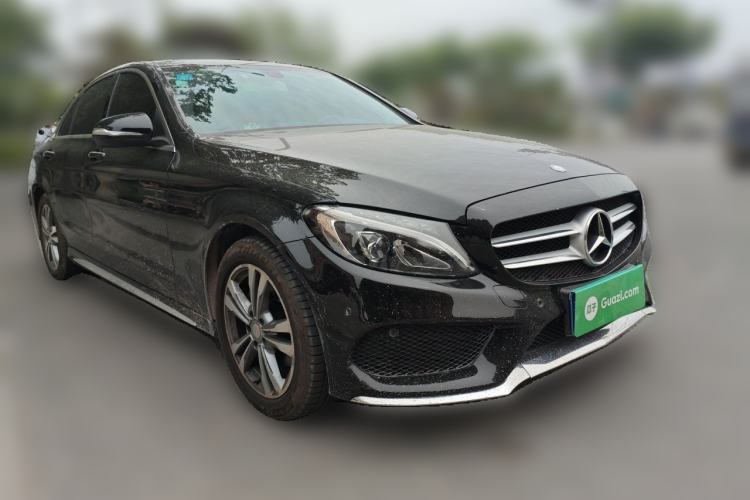 Used Mercedes-Benz C-Class 2015 C 200 L Sport Edition Front Right 45 Deg