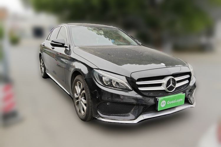 Used Mercedes-Benz C-Class 2015 Restyled C 180 L Sport Edition Front Right 45 Deg