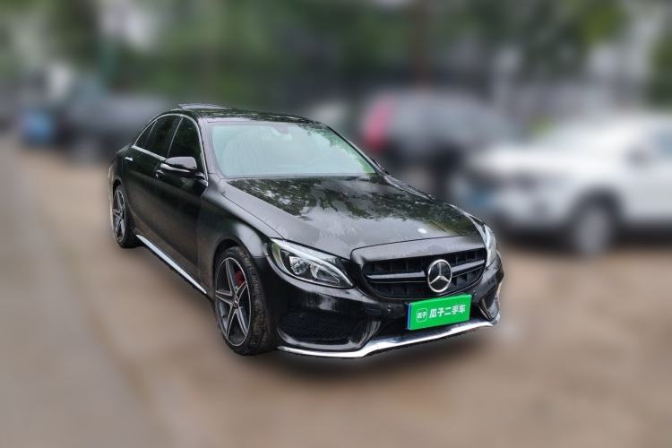 Used Mercedes-Benz C-Class 2015 C 200 L Sport Edition Front Right 45 Deg