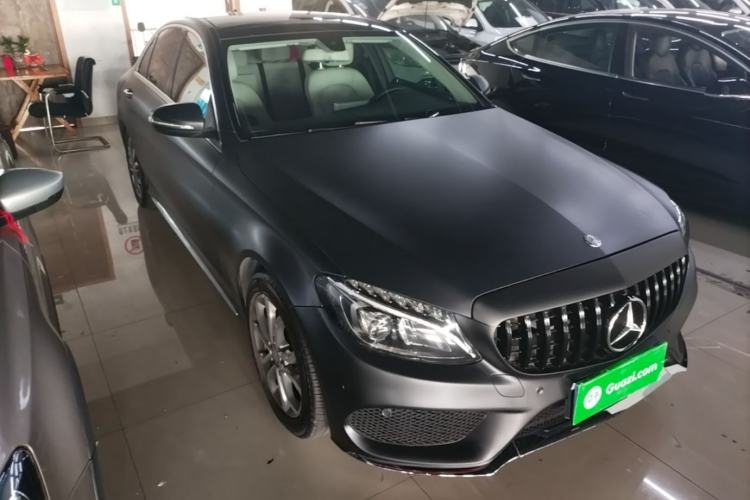 Used Mercedes-Benz C-Class 2015 C 200 L Sport Edition Front Right 45 Deg