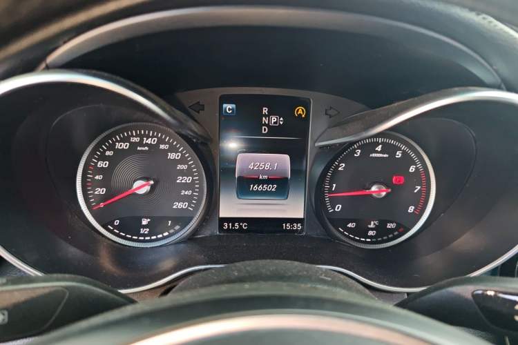 Used Mercedes-Benz C-Class 2015 Revised C 200 L Sport Edition Instrument Cluster
