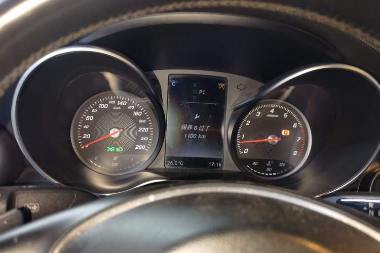 Used Mercedes-Benz C-Class 2015 Facelift C 180 L Instrument Cluster