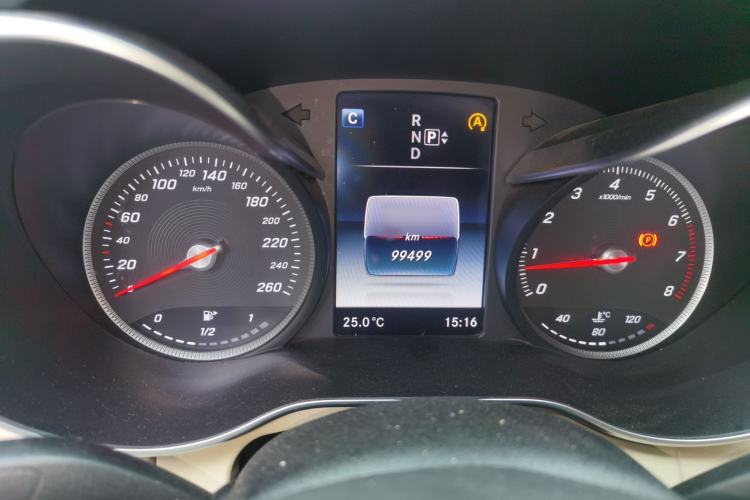 Used Mercedes-Benz C-Class 2015 Revised C 200 L Sport Edition Instrument Cluster