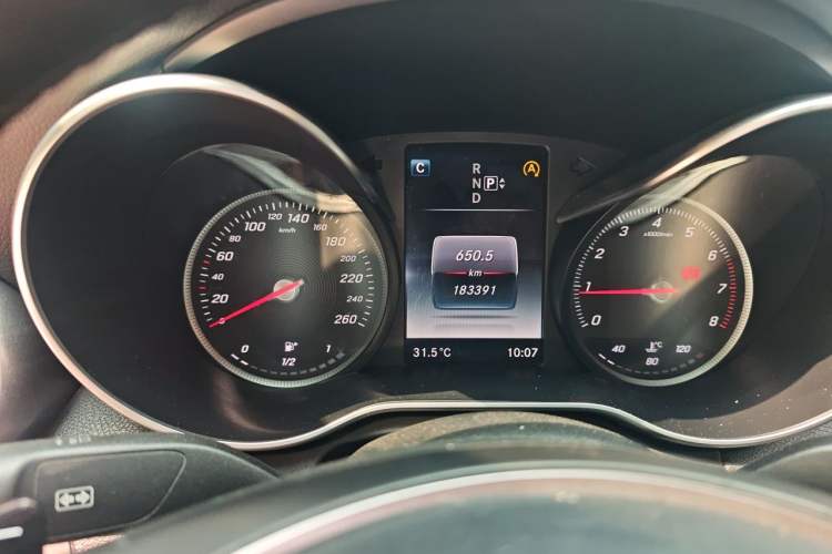 Used Mercedes-Benz C-Class 2015 Facelift C 180 L Instrument Cluster