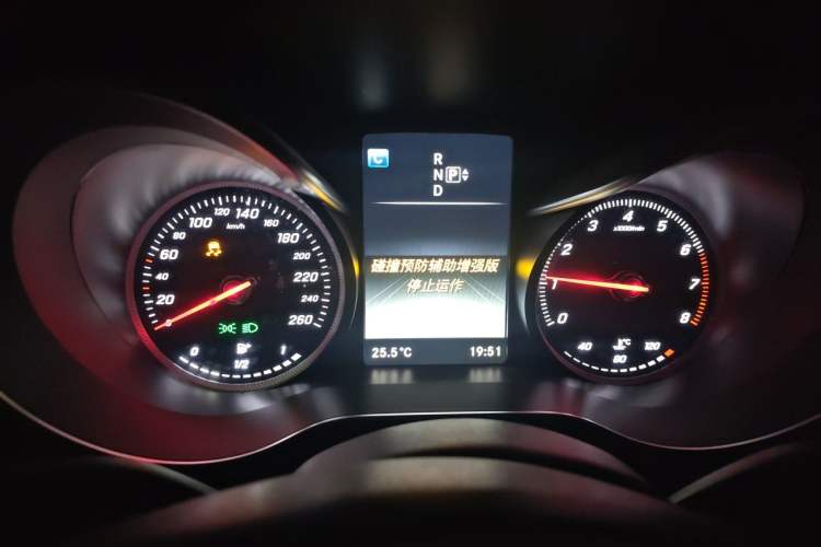 Used Mercedes-Benz C-Class 2015 Revised C 200 L Sport Edition Instrument Cluster
