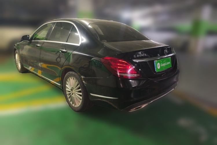 Used Mercedes-Benz C-Class 2015 C 200 L Rear Left 45 Deg