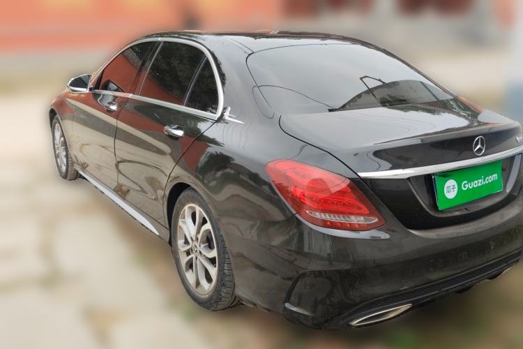 Used Mercedes-Benz C-Class 2015 C 200 L Sport Edition Rear Left 45 Deg