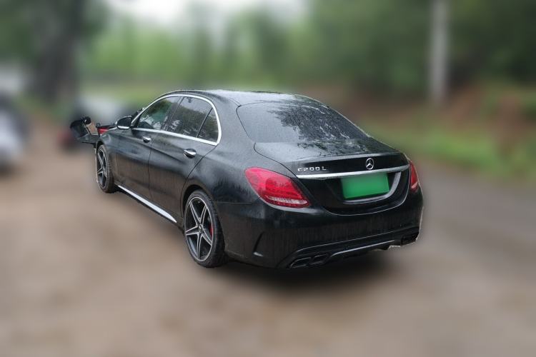 Used Mercedes-Benz C-Class 2015 C 200 L Sport Edition Rear Left 45 Deg