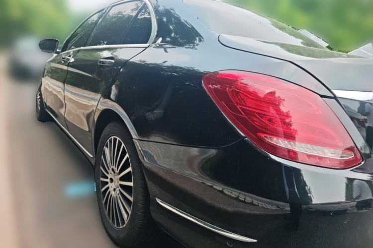 Used Mercedes-Benz C-Class 2015 Facelift C 180 L Rear Left 45 Deg