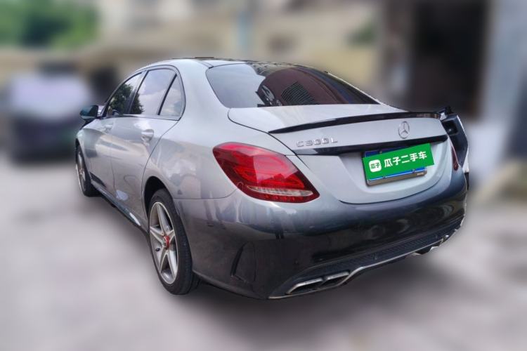 Used Mercedes-Benz C-Class 2015 C 300 L Sport Edition Rear Left 45 Deg