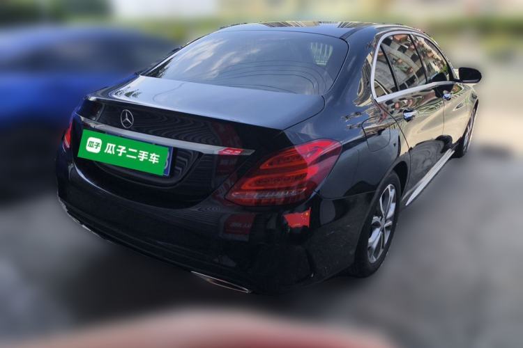 Used Mercedes-Benz C-Class 2015 Restyled C 180 L Sport Edition Rear Right 45 Deg