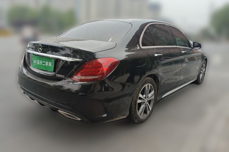 Used Mercedes-Benz C-Class 2015 C 200 L Sport Edition Rear Right 45 Deg