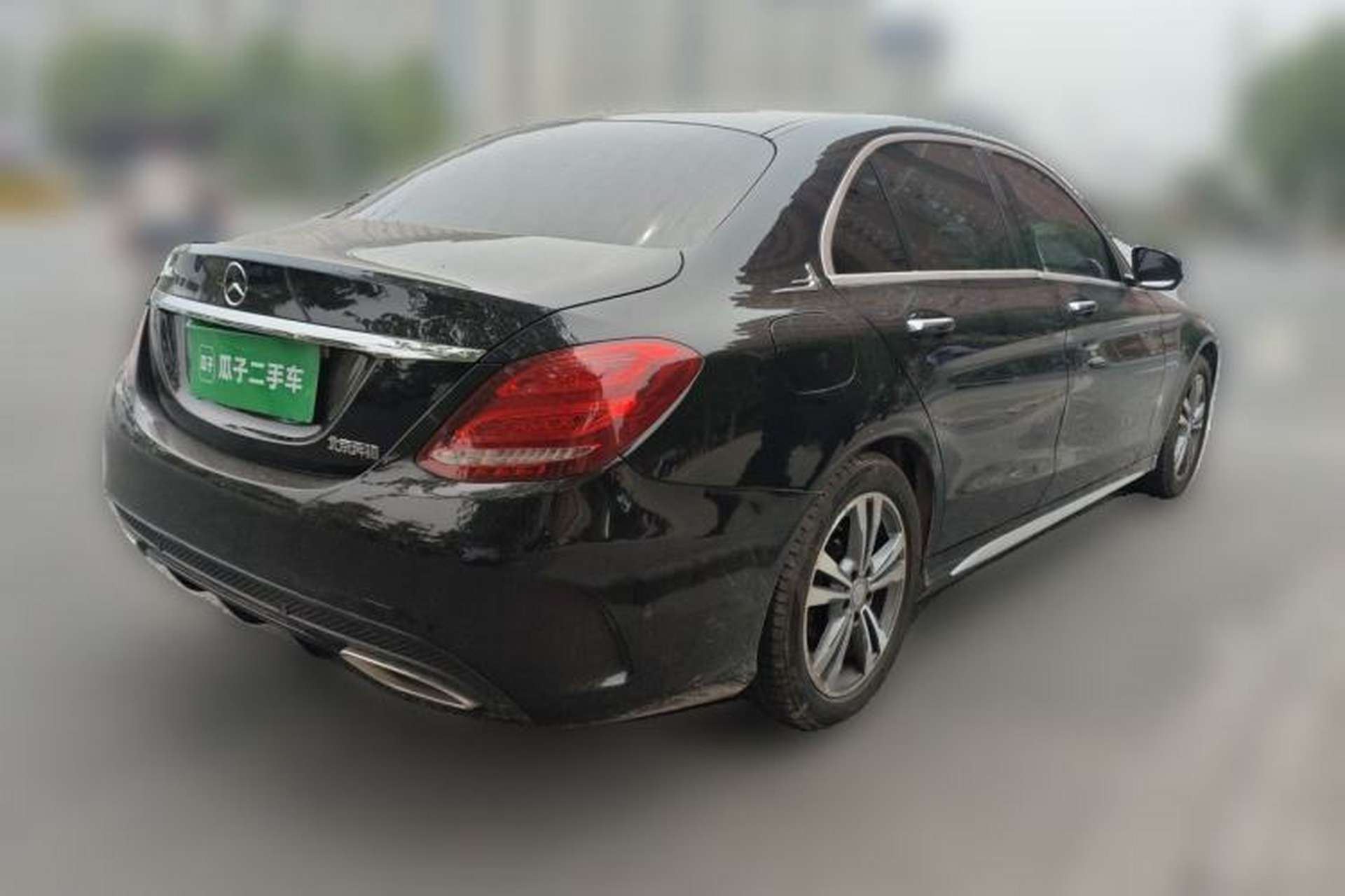 Used Mercedes-Benz C-Class 2015 C 200 L Sport Edition Rear Right 45 Deg