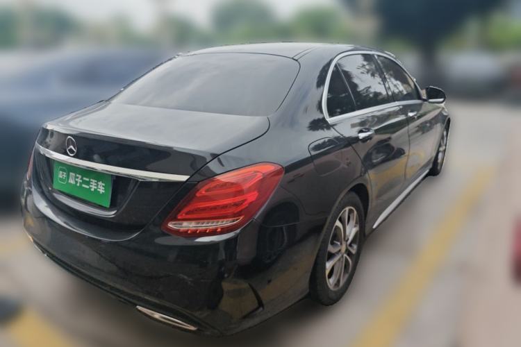 Used Mercedes-Benz C-Class 2015 C 200 L Sport Edition Rear Right 45 Deg
