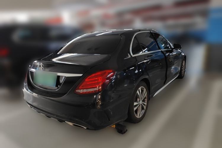 Used Mercedes-Benz C-Class 2015 Revised C 200 L Sport Edition Rear Right 45 Deg