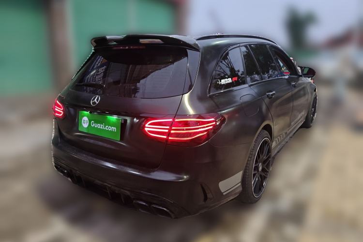 Used Mercedes-Benz C-Class 2015 C 200 station wagon Rear Right 45 Deg