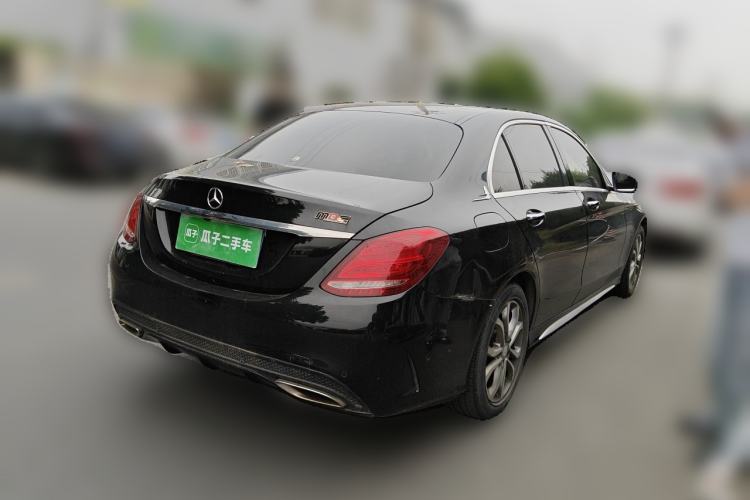 Used Mercedes-Benz C-Class 2015 Restyled C 180 L Sport Edition Rear Right 45 Deg