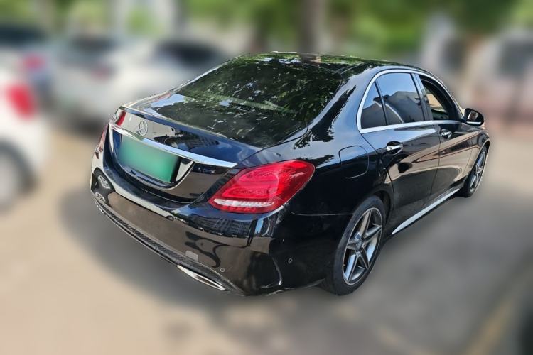 Used Mercedes-Benz C-Class 2015 Revised C 200 L Sport Edition Rear Right 45 Deg