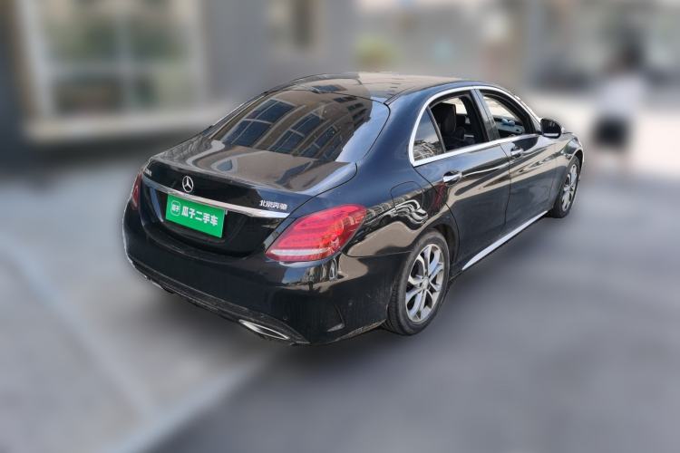 Used Mercedes-Benz C-Class 2015 C 200 L Sport Edition Rear Right 45 Deg