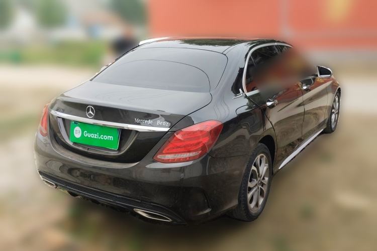 Used Mercedes-Benz C-Class 2015 C 200 L Sport Edition Rear Right 45 Deg